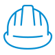 icon of construction hard hat